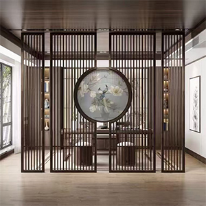 金属屏风
